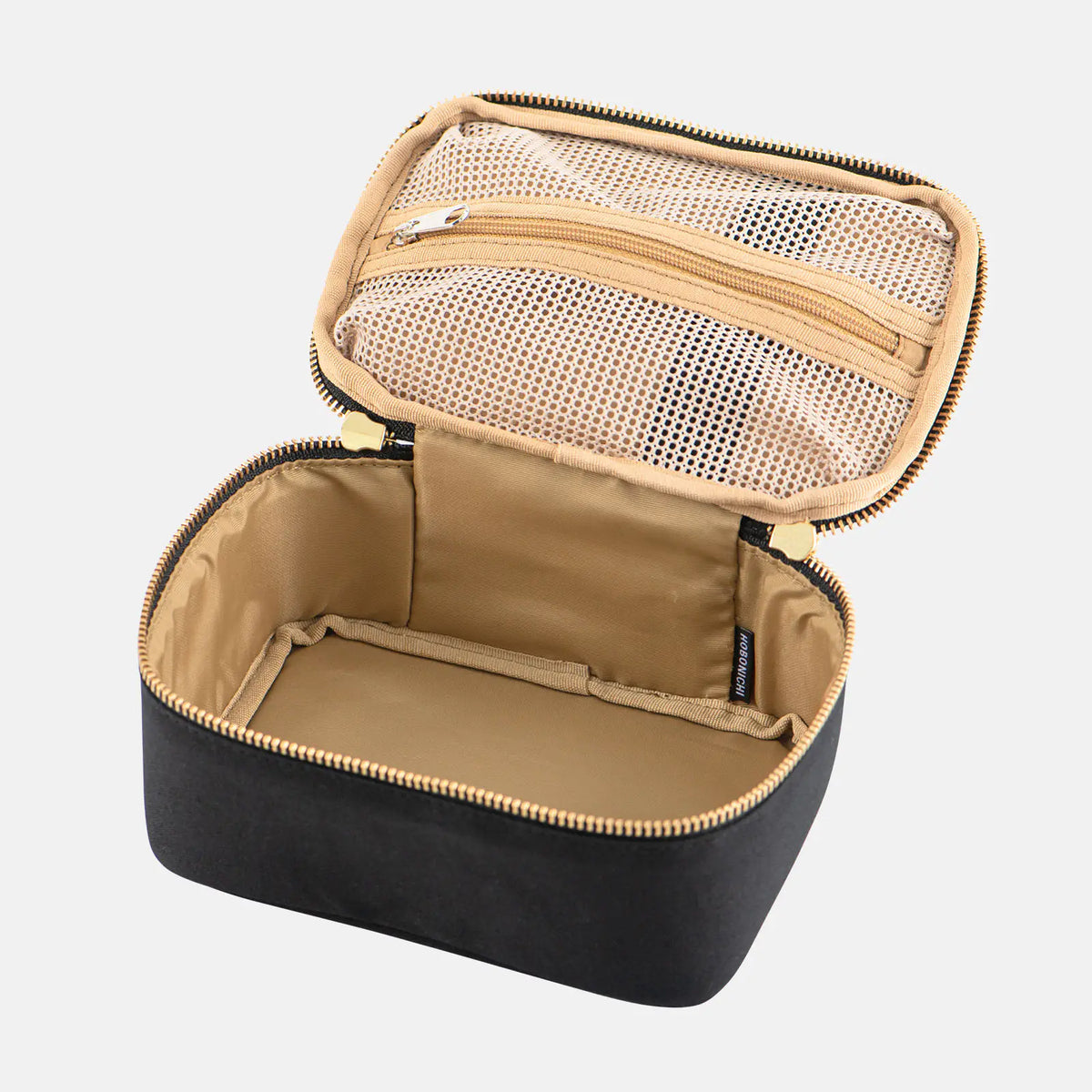 Hobonichi Drawer Pouch Container – Black Cotton Organizer Pouch