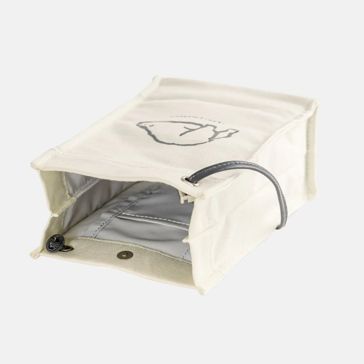 Hobonichi Drawer Pouch Gamaguchi Burabura – Polar Bear