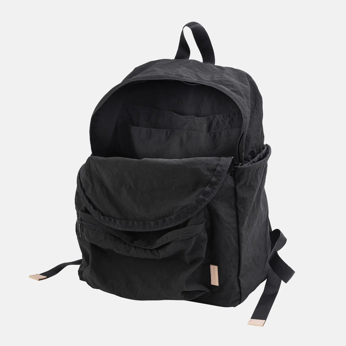 Hobonichi Folding Backpack – Lightweight Nylon Backpack with Multiple Pockets