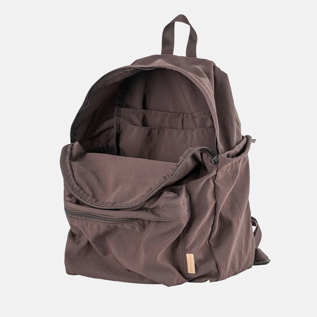 Hobonichi Folding Backpack – Lightweight Nylon Backpack with Multiple Pockets