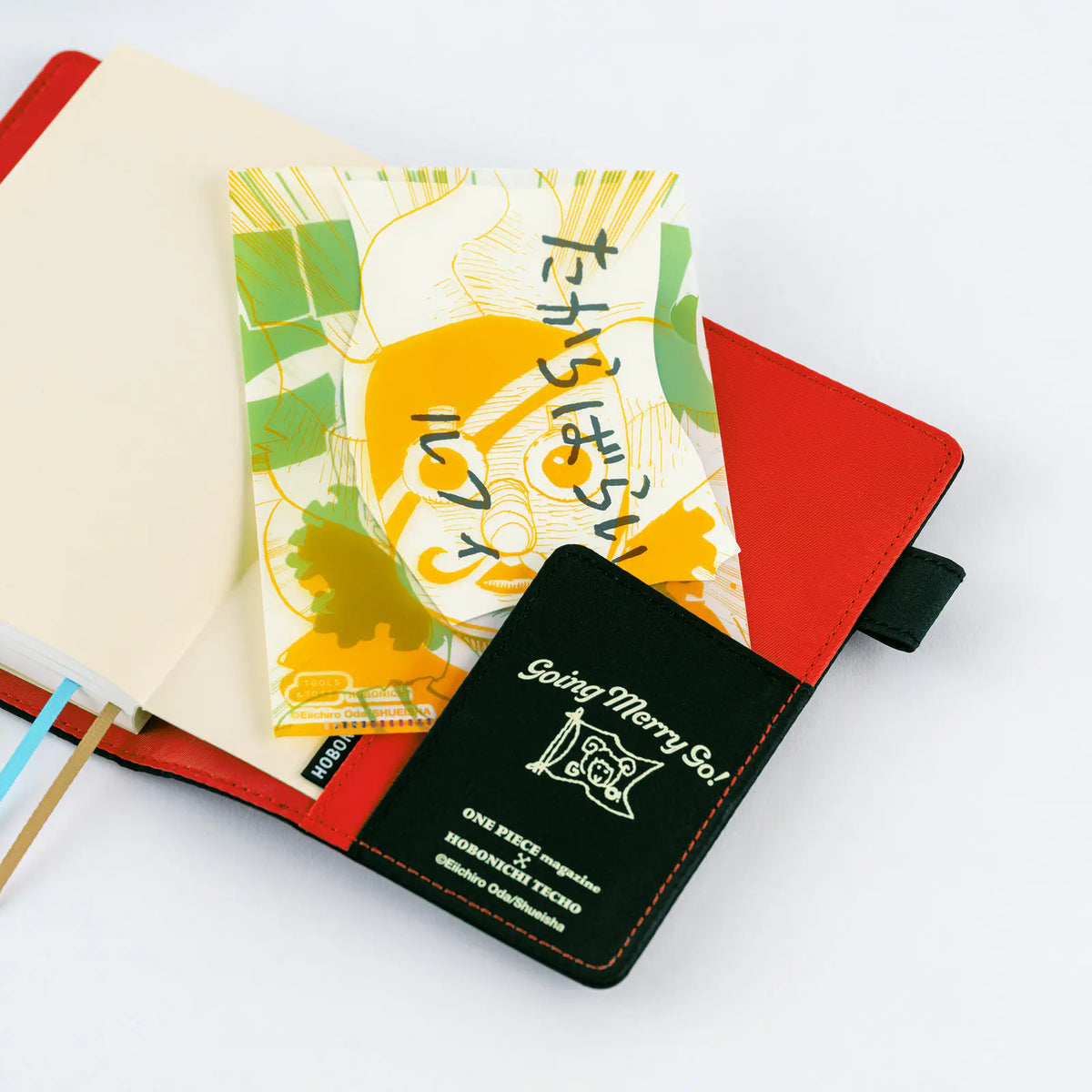 ONE PIECE magazine x Hobonichi Clear File Folder Set for Original A6 3-Piece Set Pre-order