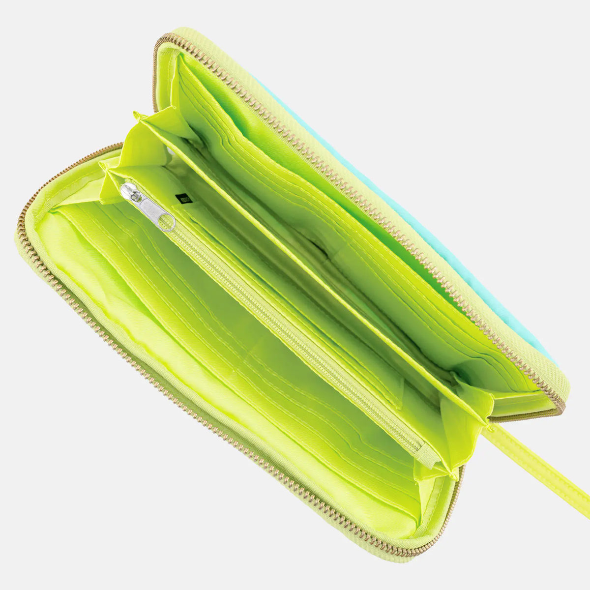 Hobonichi Techo Colors “Aqua Lime” Large Sister Drawer Pouch