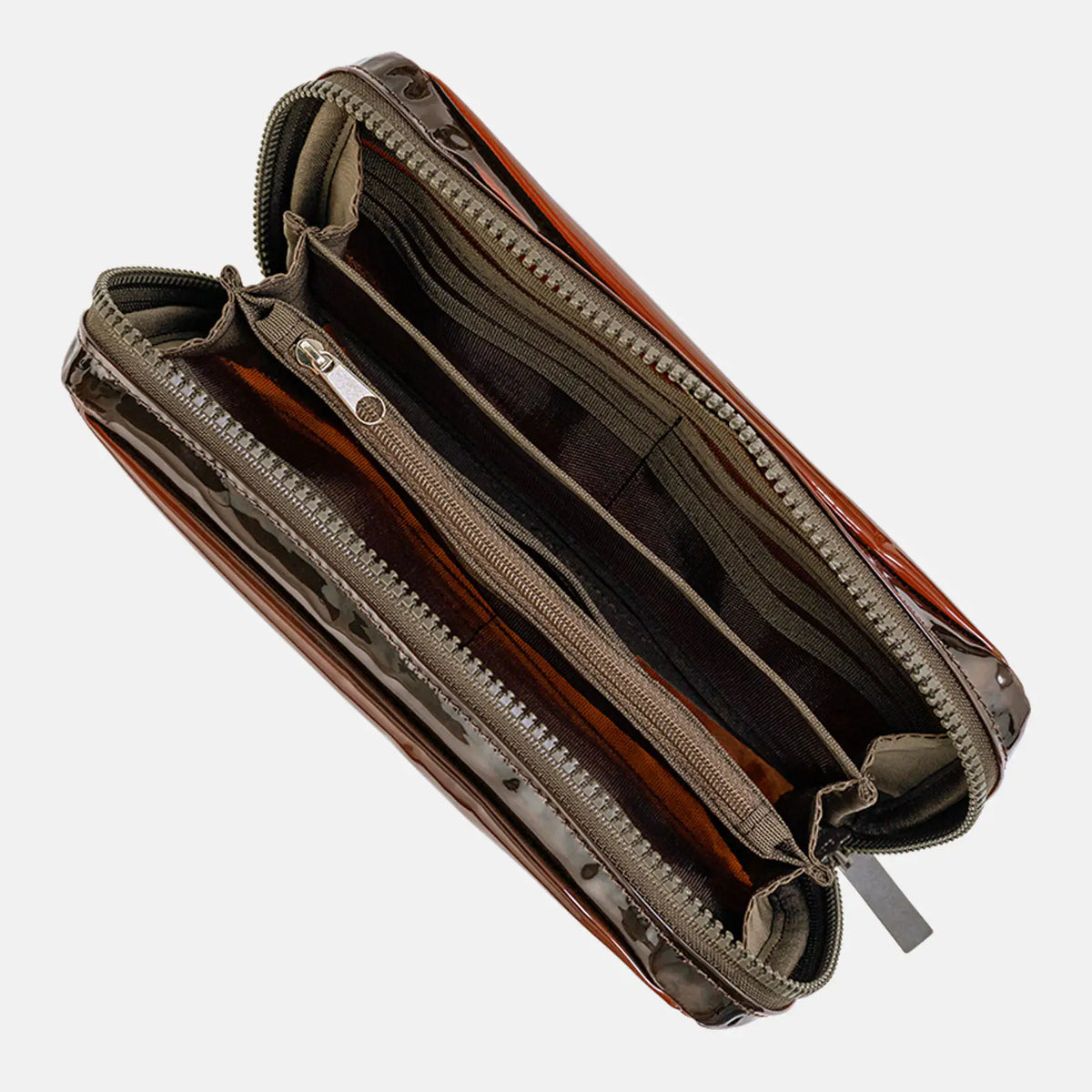 Hobonichi Techo Drawer Pouch Ane Transparent Brown Organizer Pouch