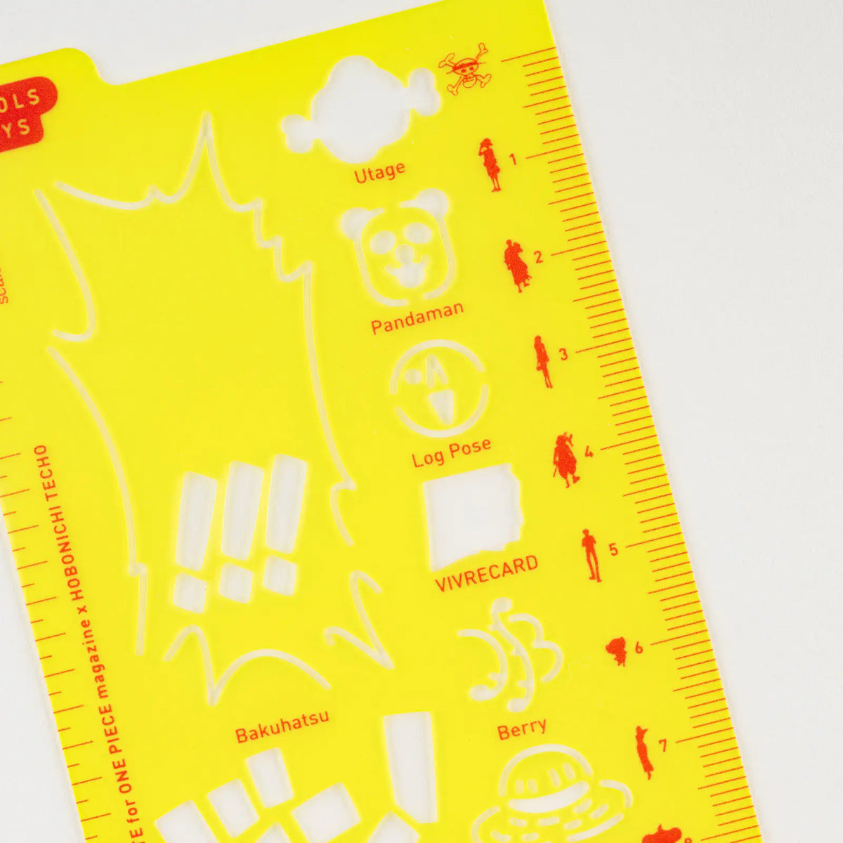 ONE PIECE magazine x Hobonichi ONE PIECE Template Ruler