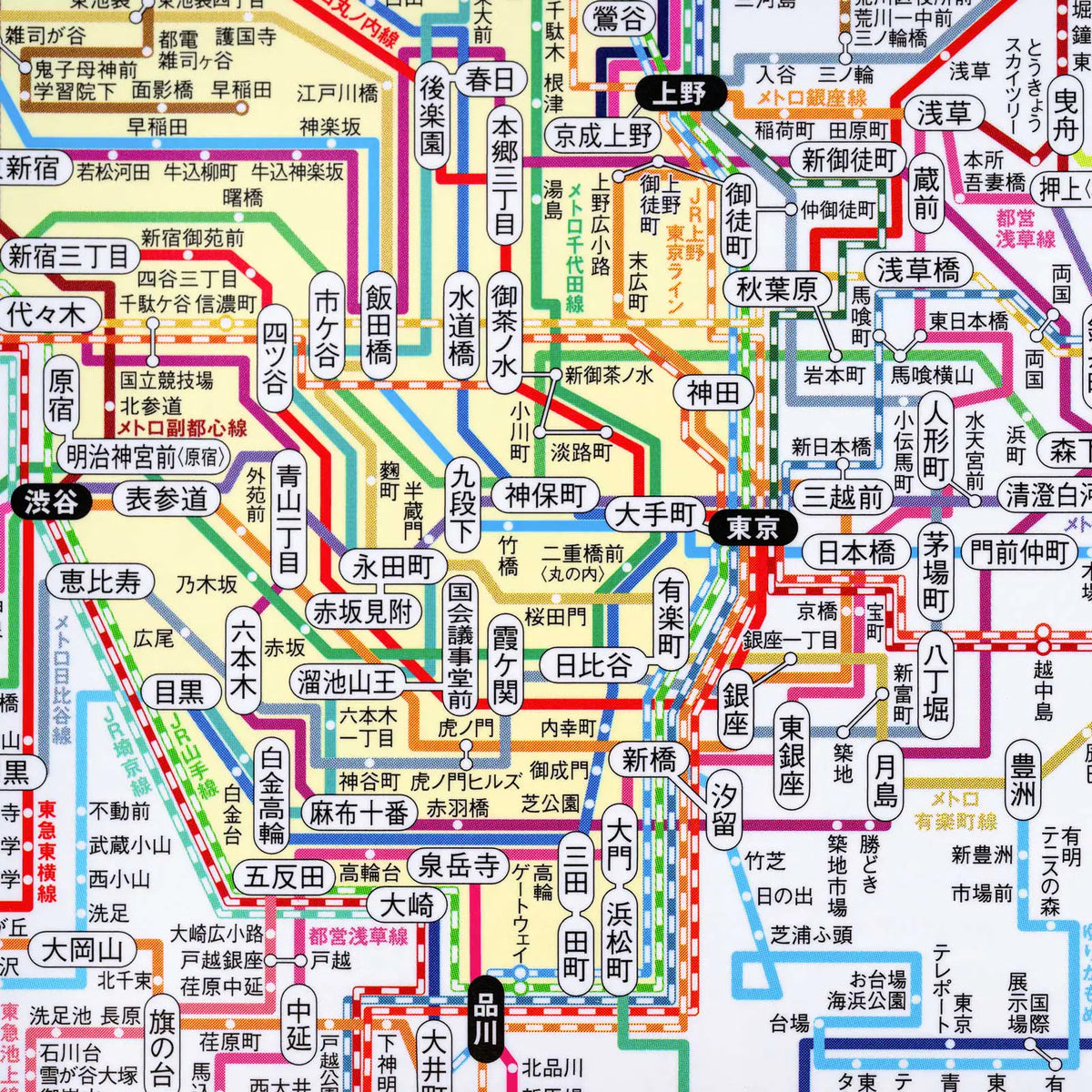 Hobonichi Transit Map 2027