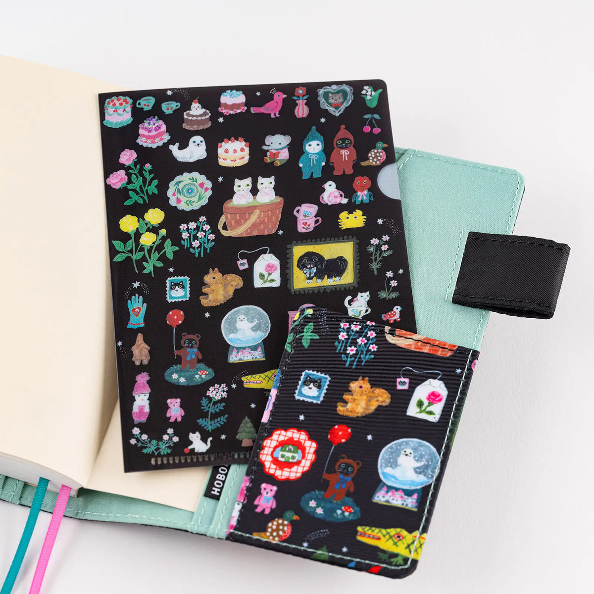 Hobonichi Yumi Kitagishi Souvenir Clear File Folder Set for Original A6 3 Pieces
