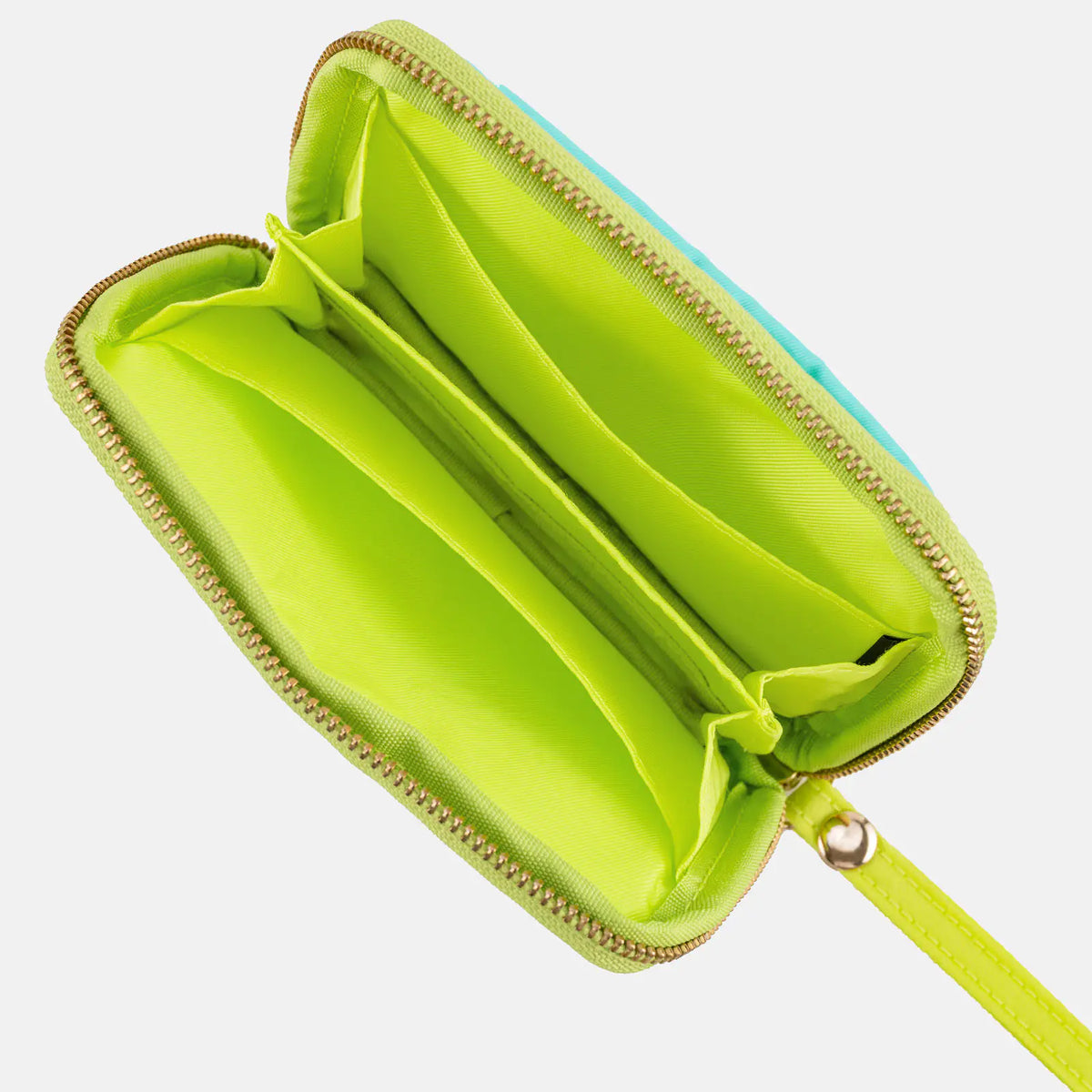 Hobonichi Techo Drawer Pouch Pocket “Aqua Lime” Mini Organizer Pouch