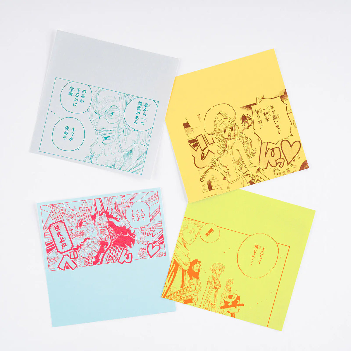 ONE PIECE magazine x Hobonichi Square Message Paper Vol. 2