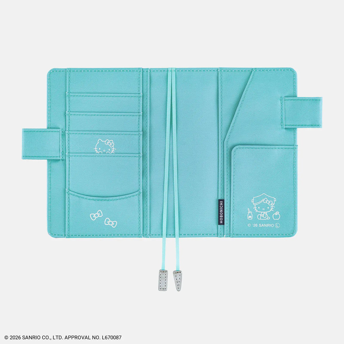 Hobonichi Techo Original A6 2027 Hello Kitty Friends with the Planner Cover