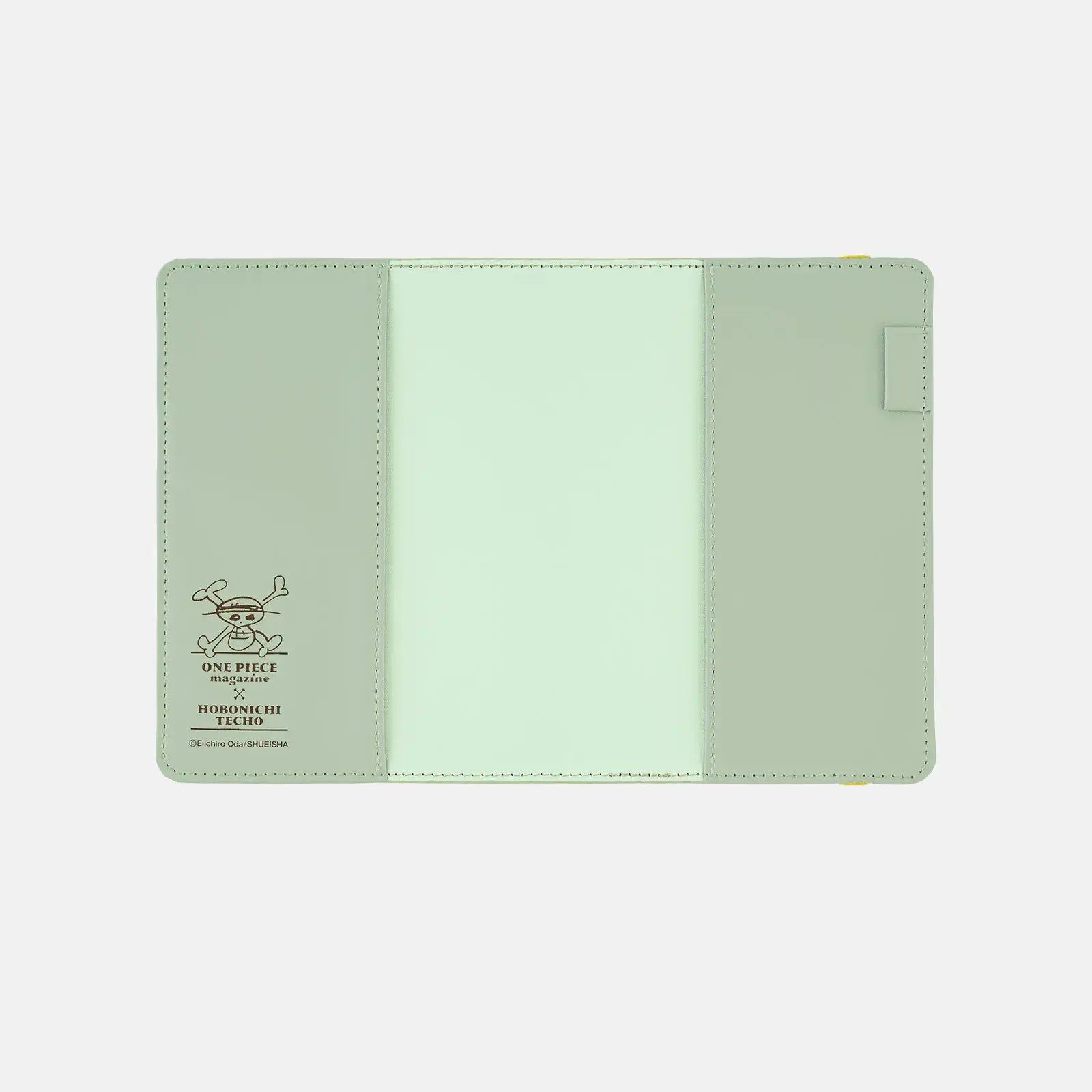 Hobonichi Techo ONE PIECE magazine Luffy Dream Mint Green Planner Cover A6 2027