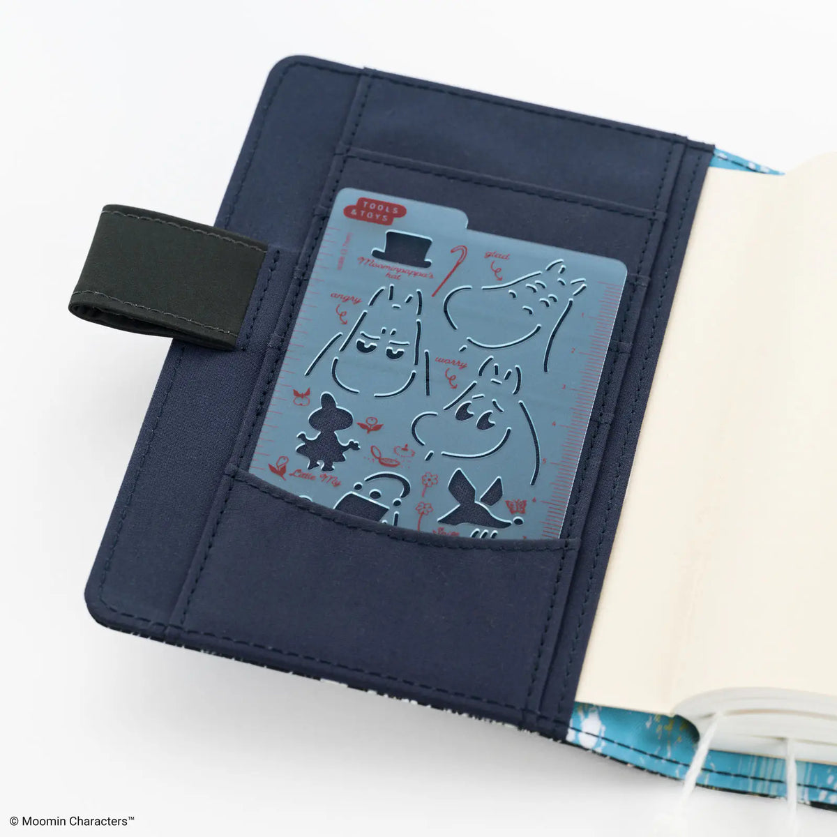 Moomin Hobonichi Template Stencil Ruler 10 cm