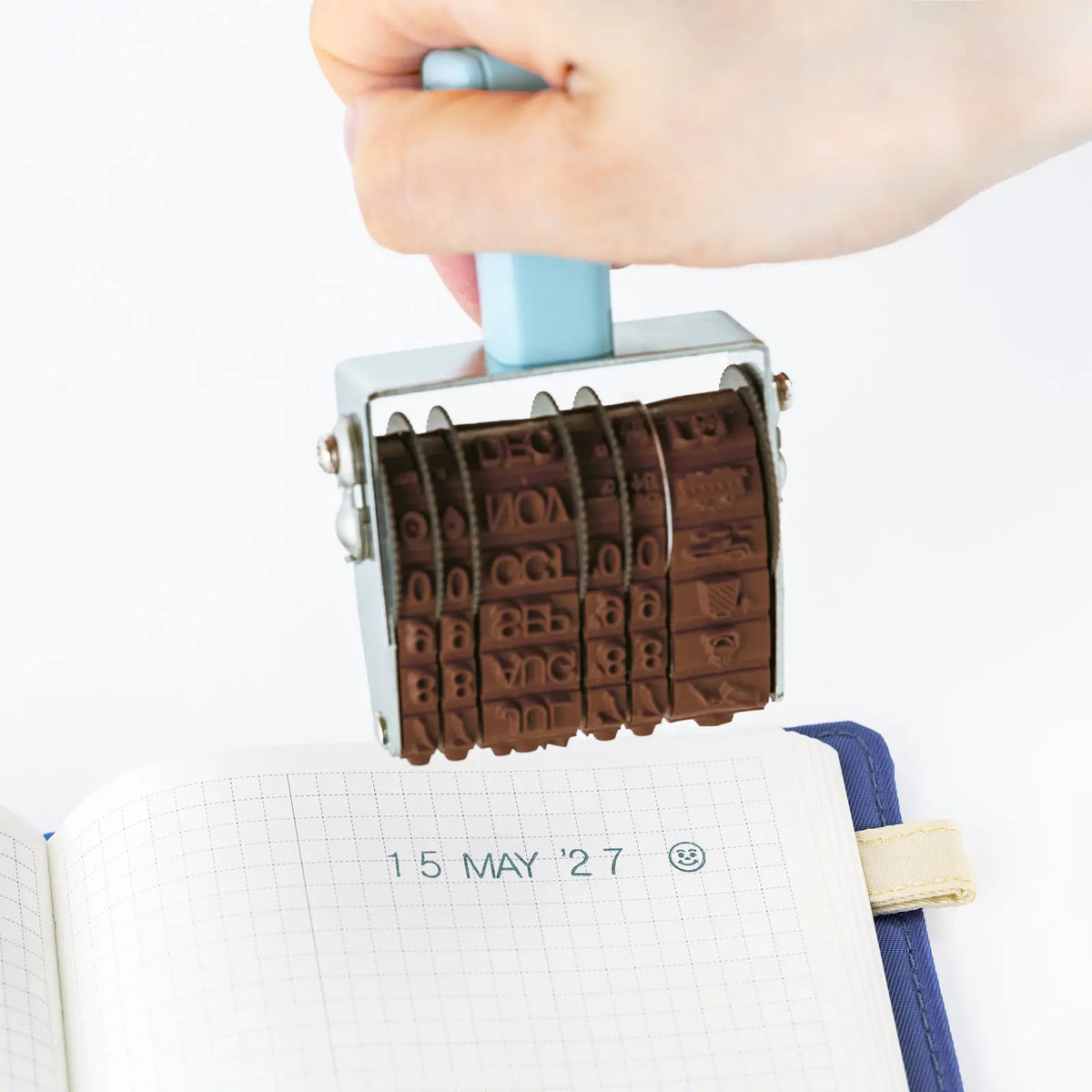 Hobonichi collect & collage Rotary Stamp Daily Memory Log Date Icons