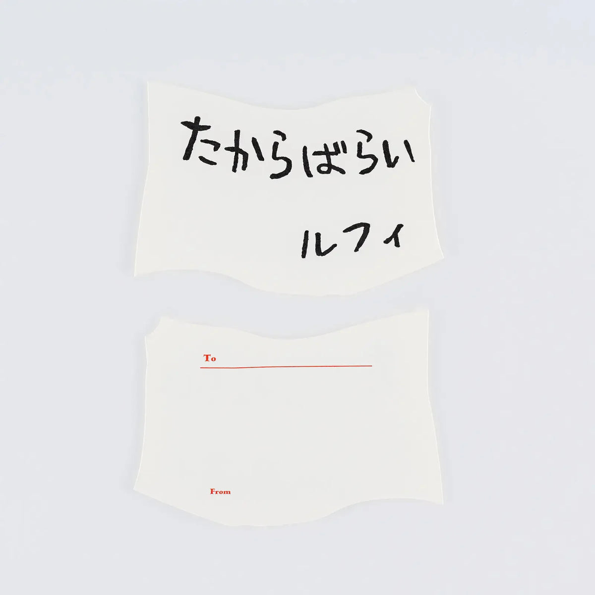 ONE PIECE magazine x Hobonichi Vivre Card & Treasure Payment Letterpress Message Cards