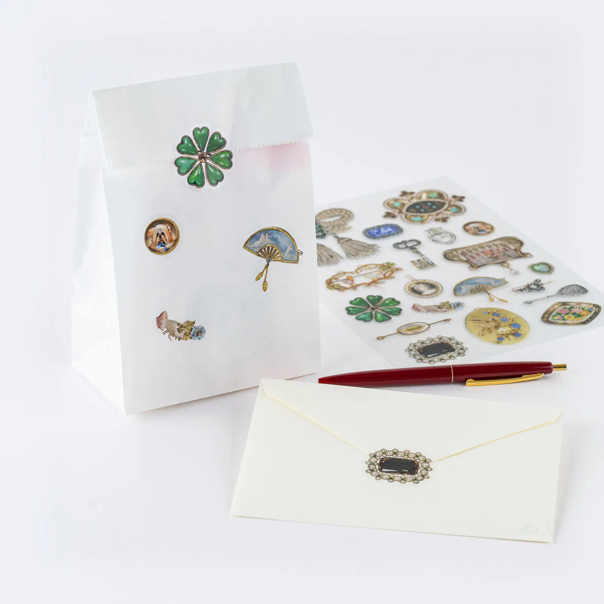 Hobonichi V&A Nearly Life Size Jewelry Stickers