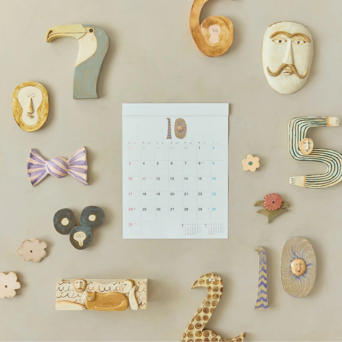 Hobonichi Whiteboard Calendar 2027 Medium