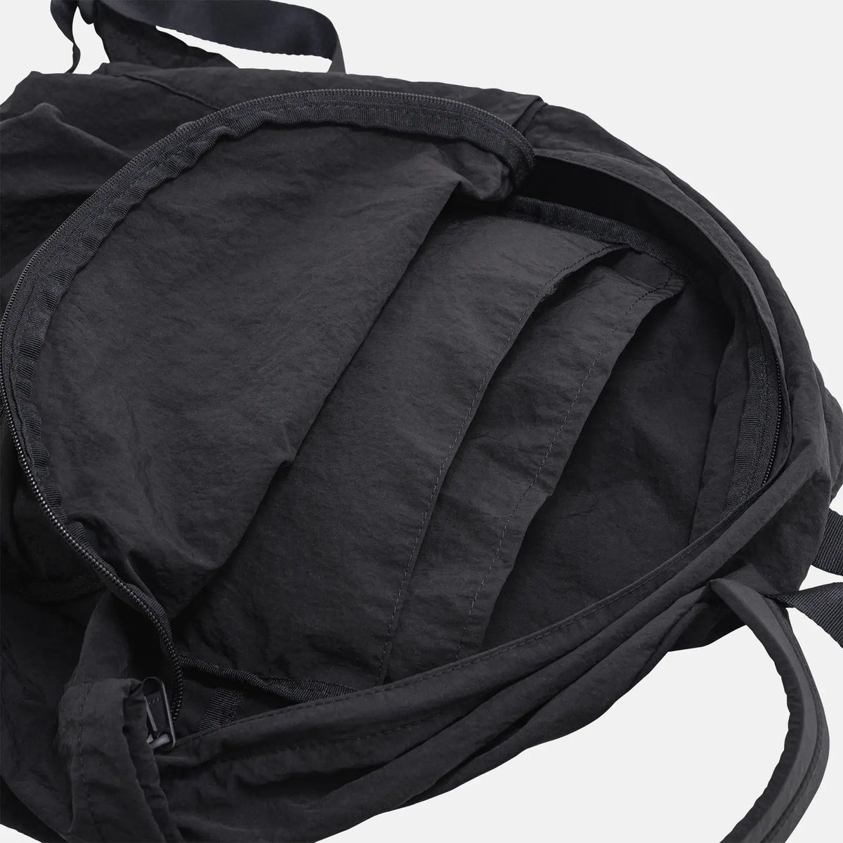 Hobonichi Folding Backpack – Lightweight Nylon Backpack with Multiple Pockets