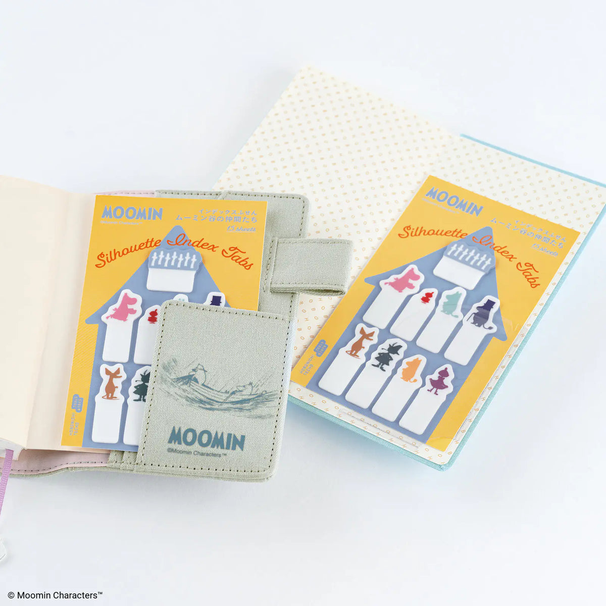 Hobonichi Moomin Index Sticky Notes Moominvalley Characters