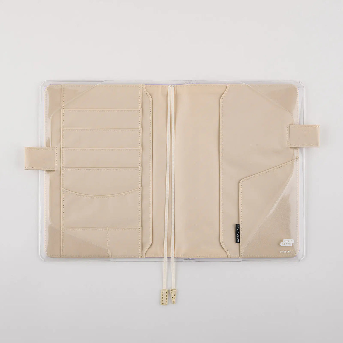 Hobonichi Techo Cover on Cover Cousin Size Clear Planner Cover PVC