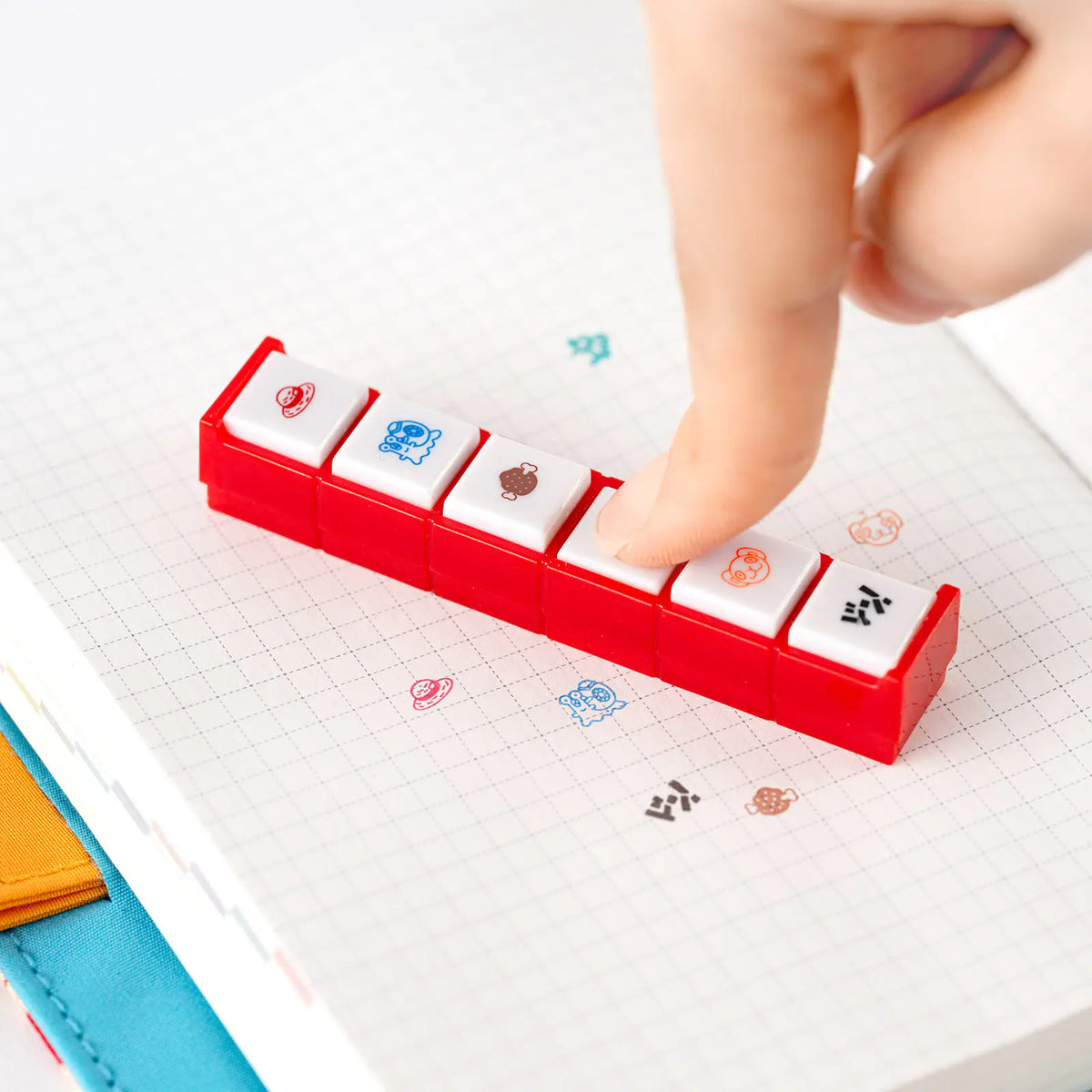 ONE PIECE magazine x Hobonichi Pochitto6 Mini Stamp Set 6 Icons