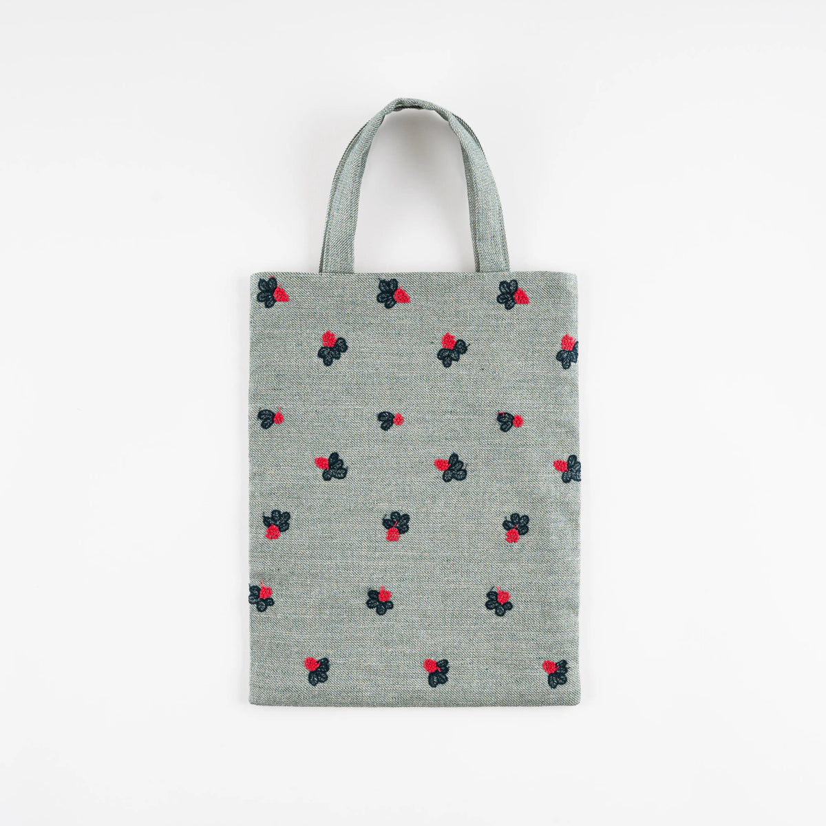 Hobonichi minä perhonen x light berry Green Tote Bag