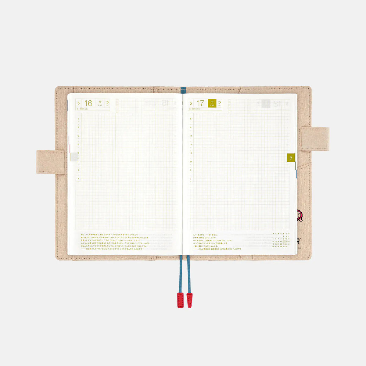 Hobonichi Techo MOTHER Franklin Badge Planner Cover A5 2027
