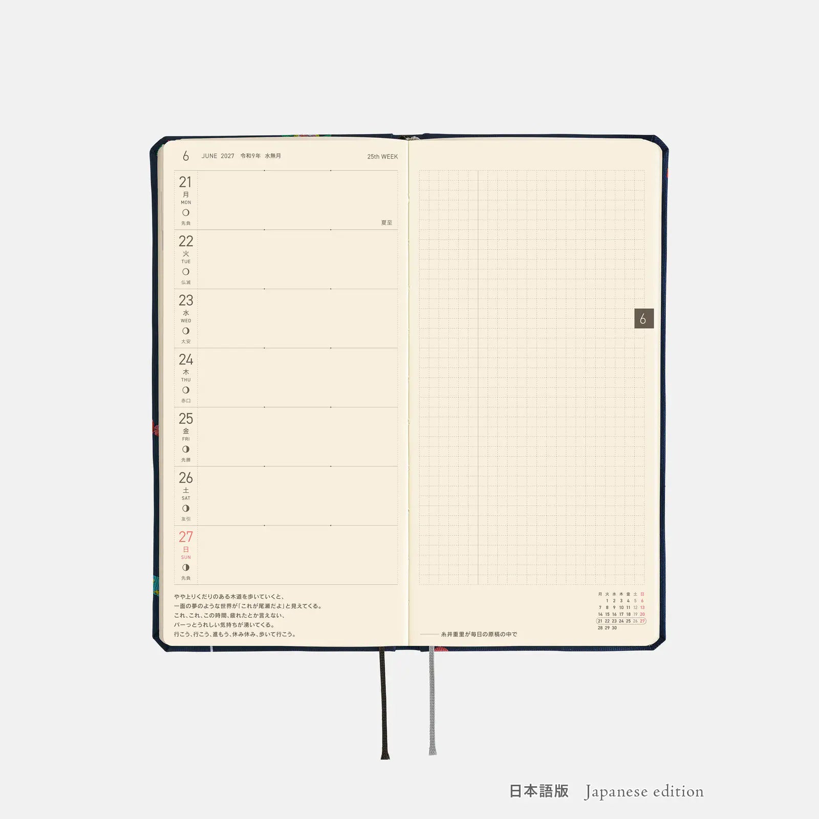 Hobonichi Techo Weeks Mega 2027 Tie & Chief “Candy Dream” Planner