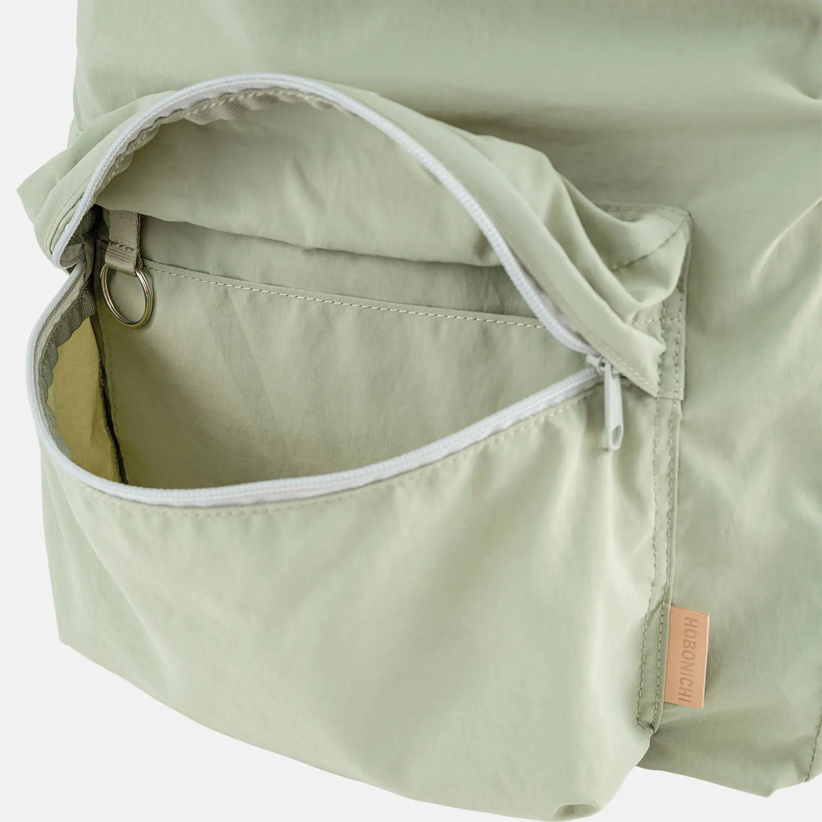Hobonichi Folding Backpack – Lightweight Nylon Backpack with Multiple Pockets