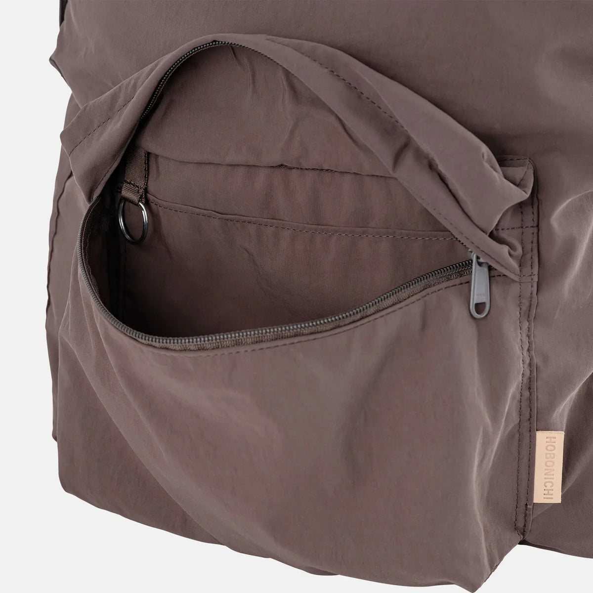 Hobonichi Folding Backpack – Lightweight Nylon Backpack with Multiple Pockets