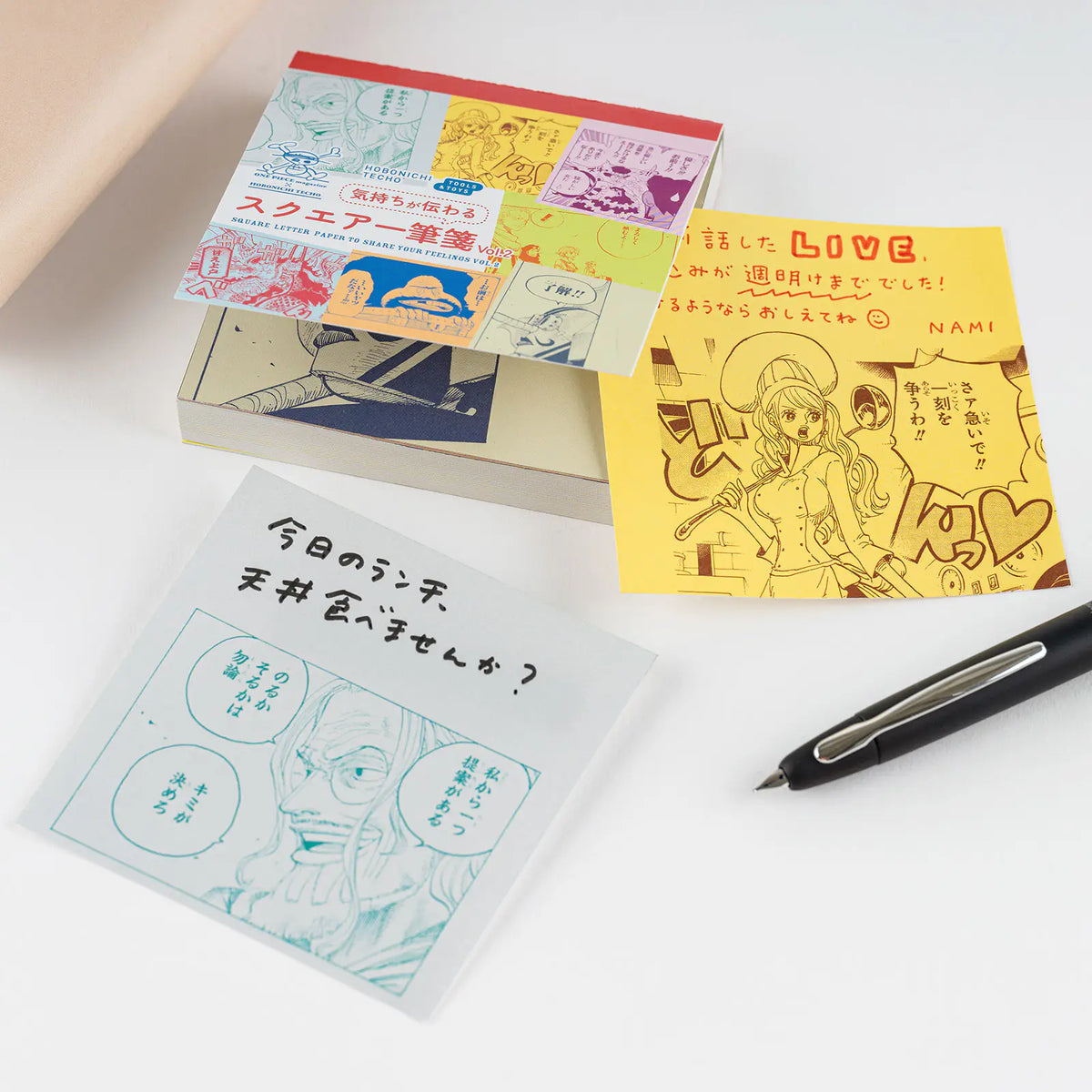 ONE PIECE magazine x Hobonichi Square Message Paper Vol. 2