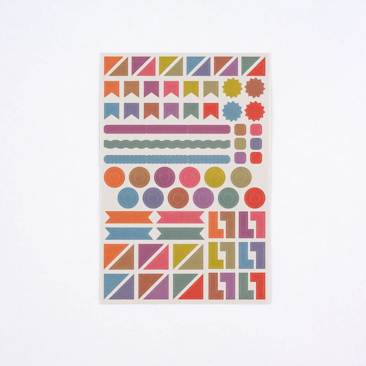 Hobonichi Techo TSUKI no IRO Schedule Sticker Set Planner Stickers 5 Sheets