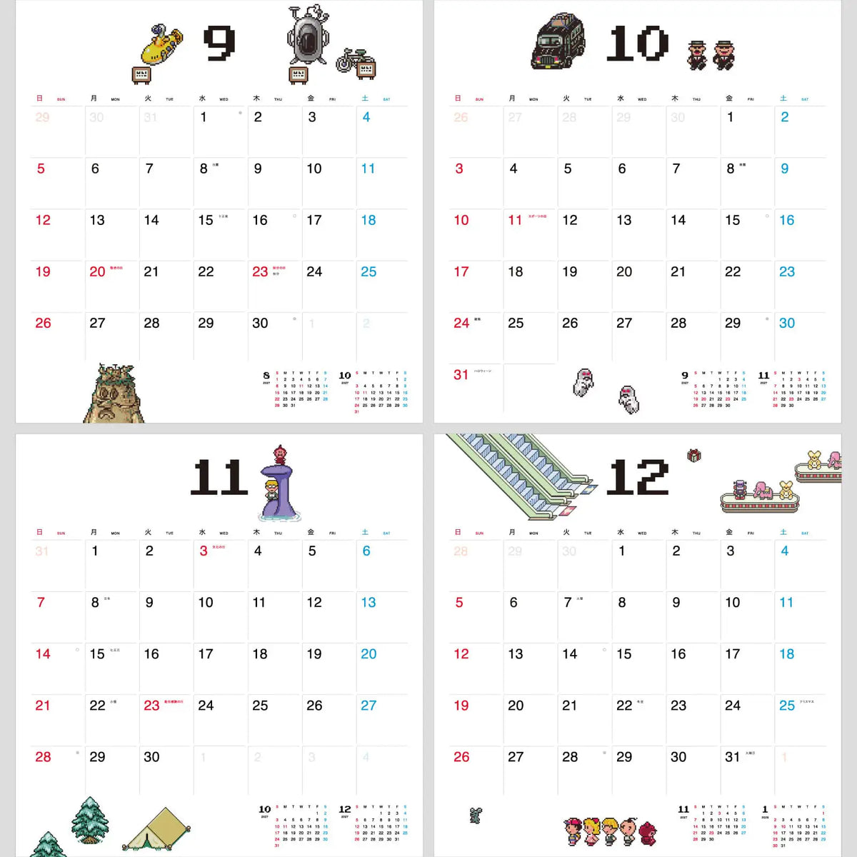 MOTHER x Hobonichi Whiteboard Calendar 2027