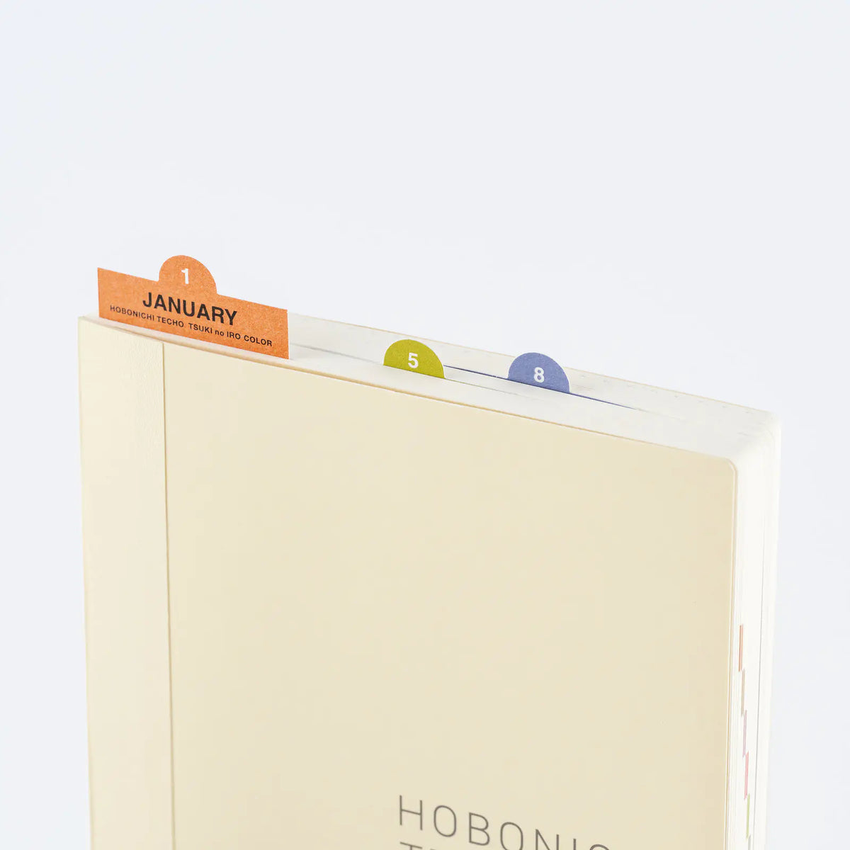 Hobonichi Techo TSUKI no IRO Bookmark Foil Stickers 12 Sheets Silver Foil