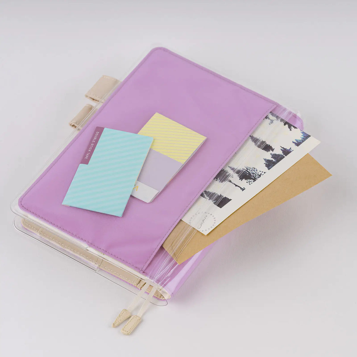 Hobonichi Techo Cover on Cover Cousin Size Clear Planner Cover PVC