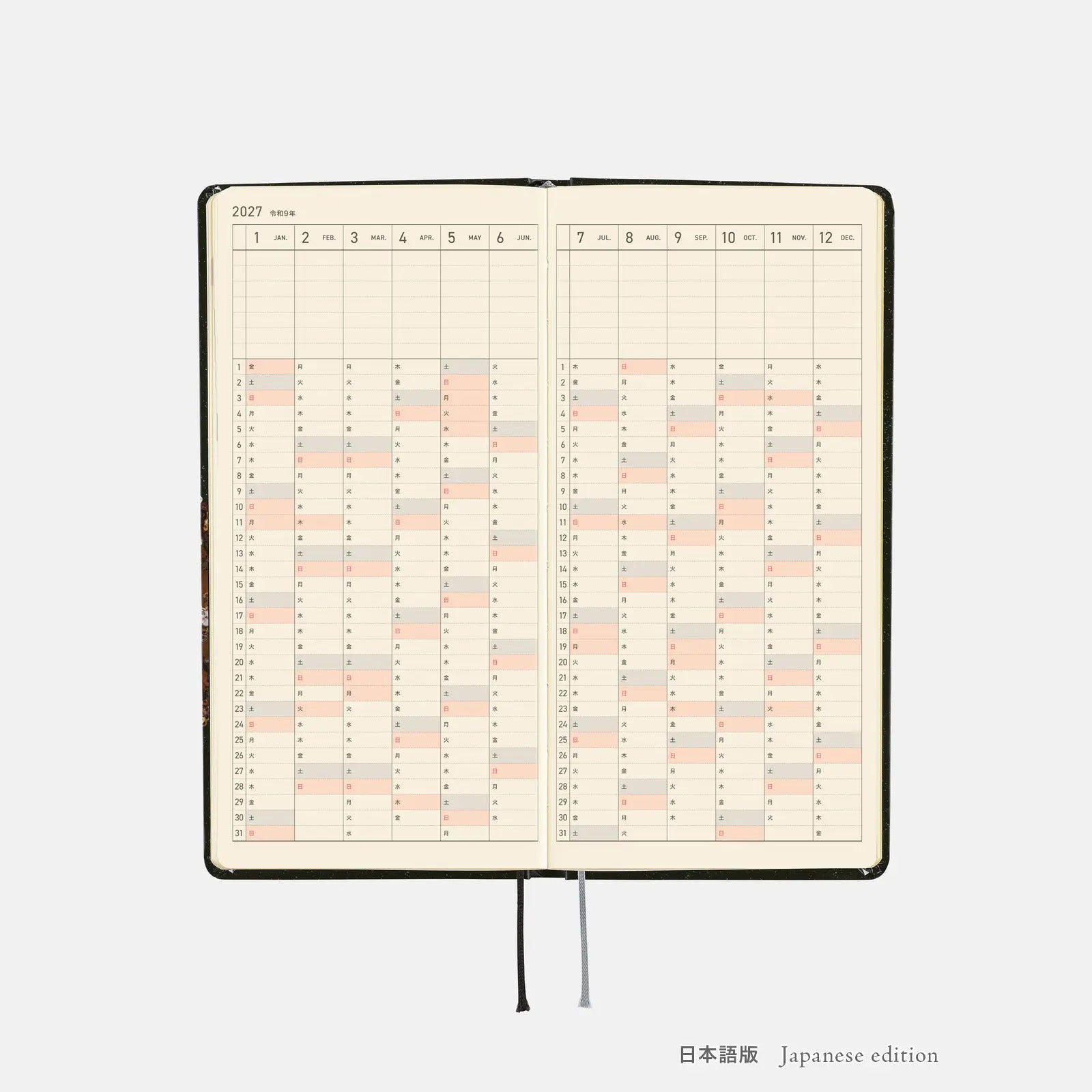 Hobonichi Techo Weeks 2027 Starlight Planner