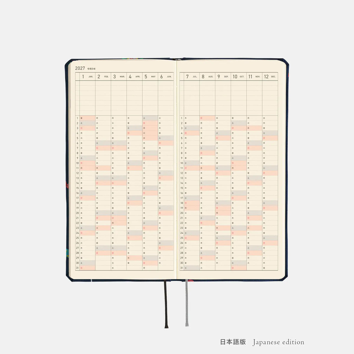 Hobonichi Techo Weeks Mega 2027 Tie & Chief “Candy Dream” Planner