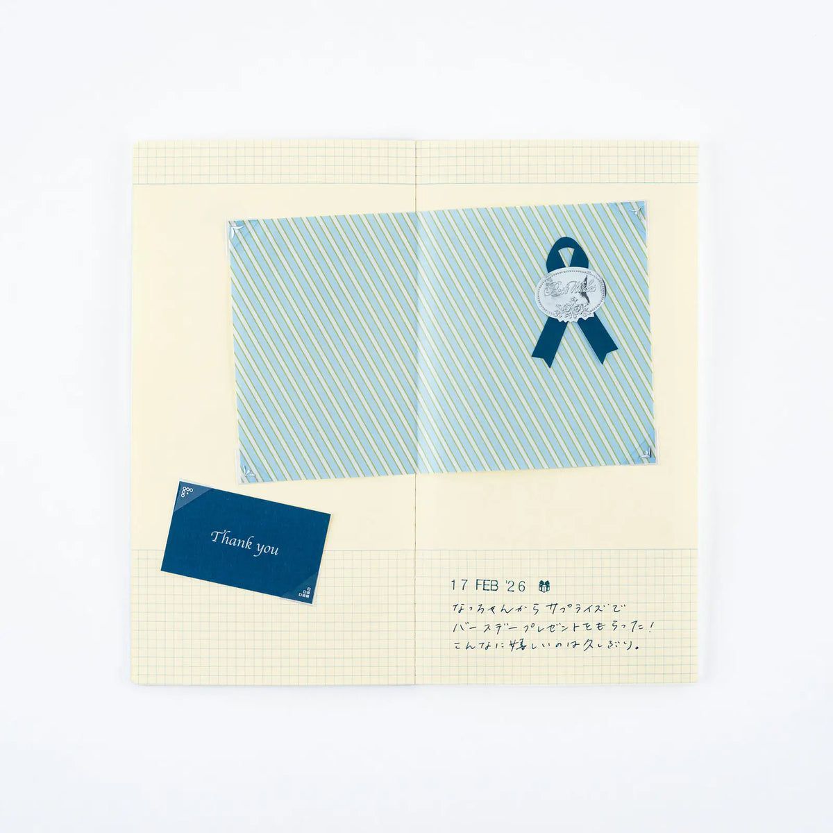 Hobonichi collect & collage POCKET Corner Pocket Stickers 54 Pieces