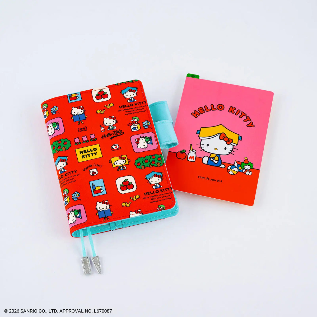 Hobonichi Techo 2027 Hello Kitty Planner Pencil Board Original A6 Cousin A5 Weeks