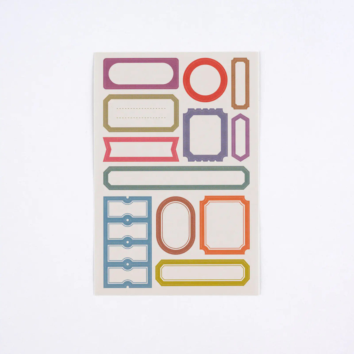 Hobonichi Techo TSUKI no IRO Schedule Sticker Set Planner Stickers 5 Sheets