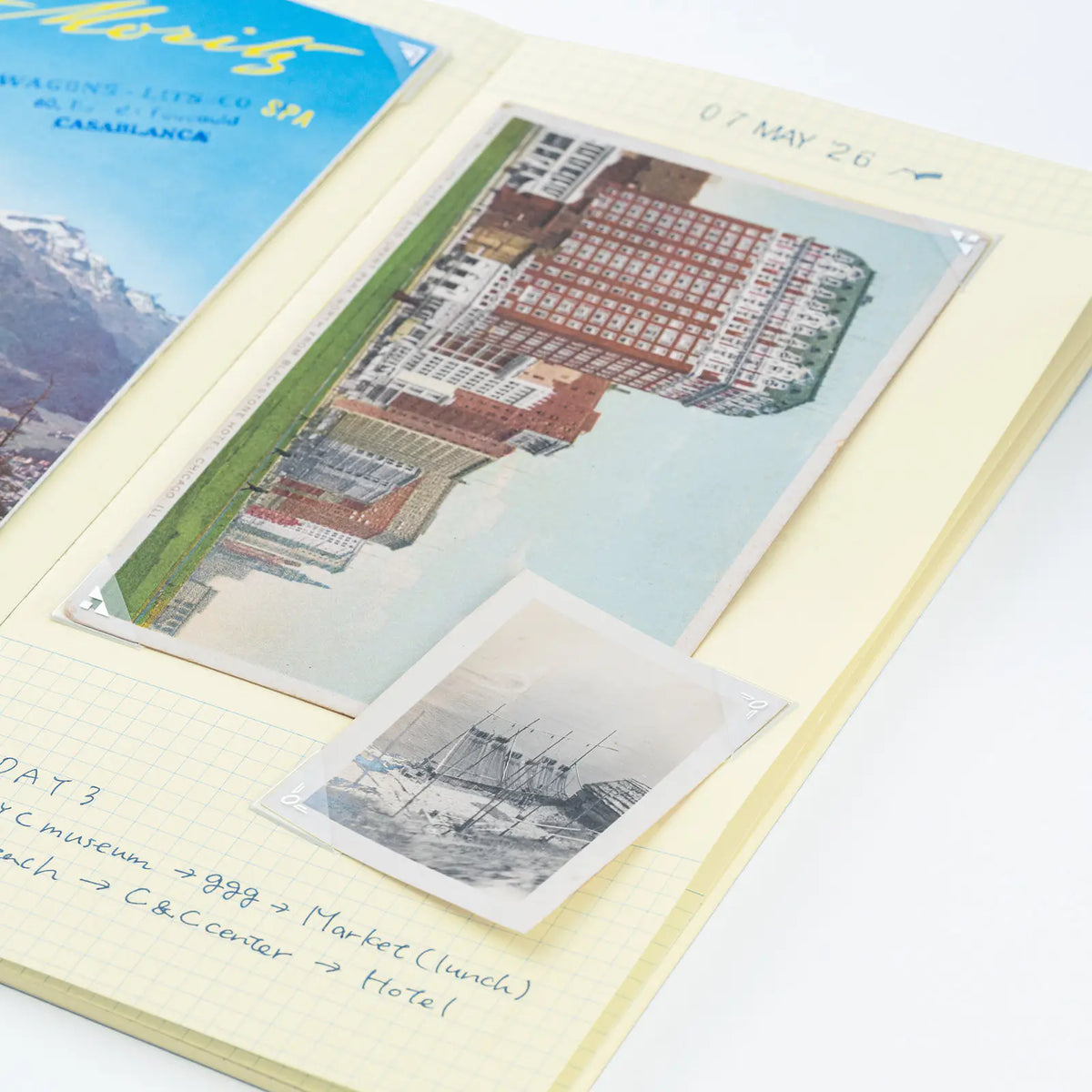 Hobonichi collect & collage POCKET Corner Pocket Stickers 54 Pieces