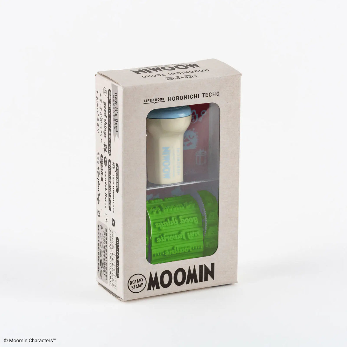 Moomin Hobonichi Planner Rotary Stamp Sanby