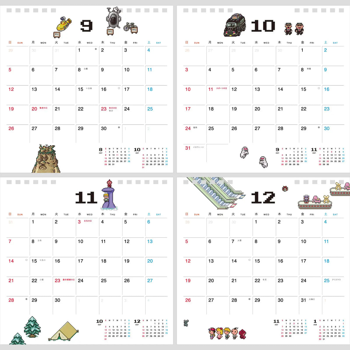 MOTHER x Hobonichi Whiteboard Calendar 2027