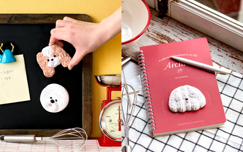 Patissticker Meringue Dogs Series 3D Decoration Sticker Blind Box