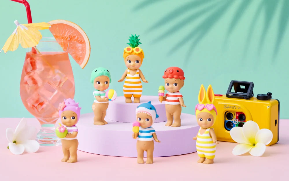 Sonny Angel Summer Vacation Series Sun Kissed Style Blind Box Figure