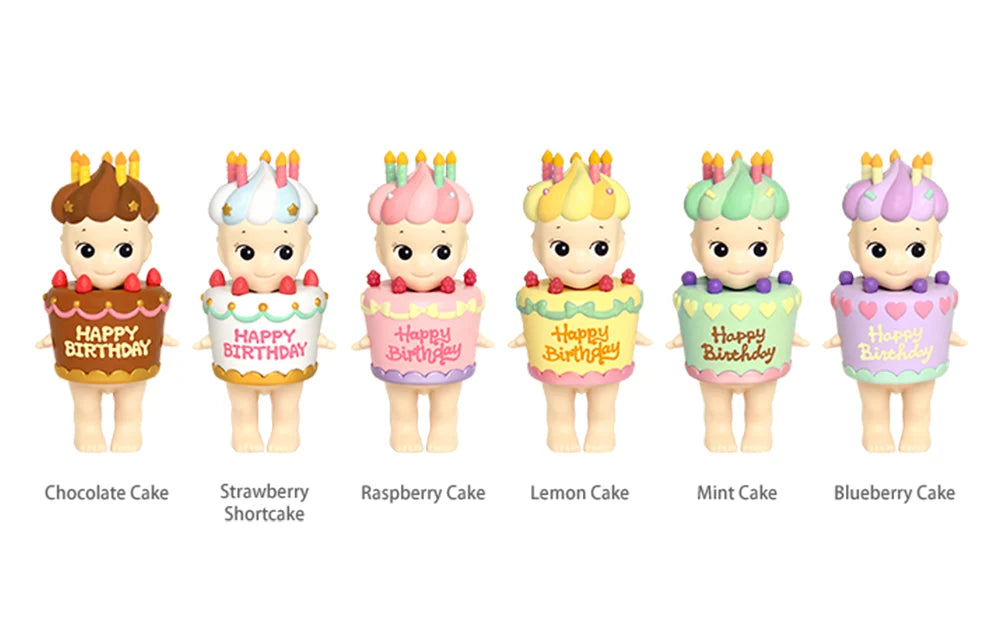 Sonny Angel BIRTHDAY GIFT Birthday Cake Blind Box Figure
