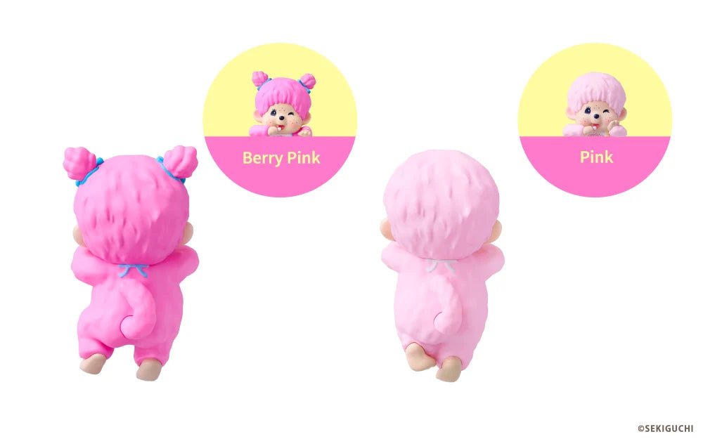 HIPPERS Monchhichi COLORS Wink Series Collectible Figure Blind Box