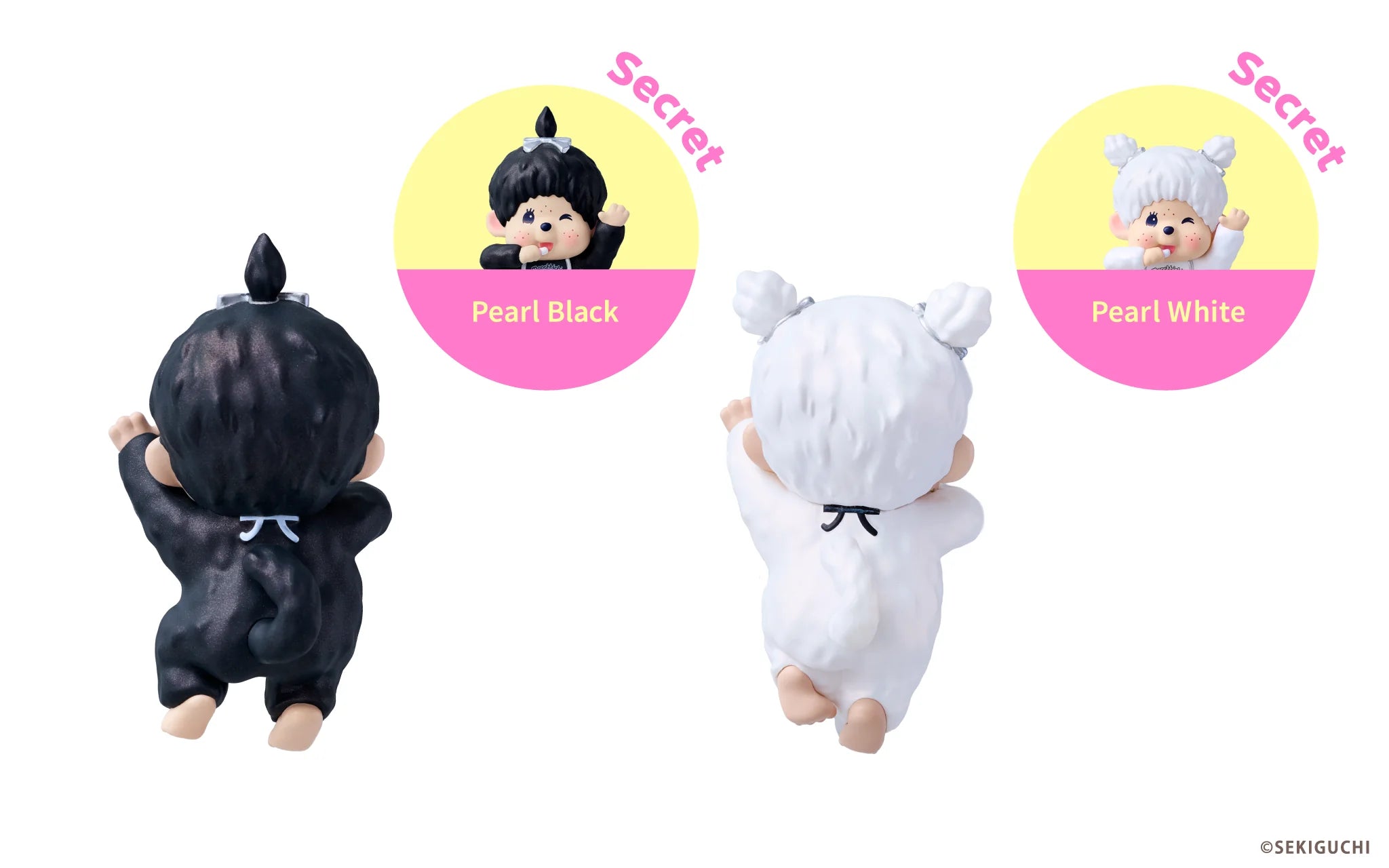 HIPPERS Monchhichi COLORS Wink Series Collectible Figure Blind Box