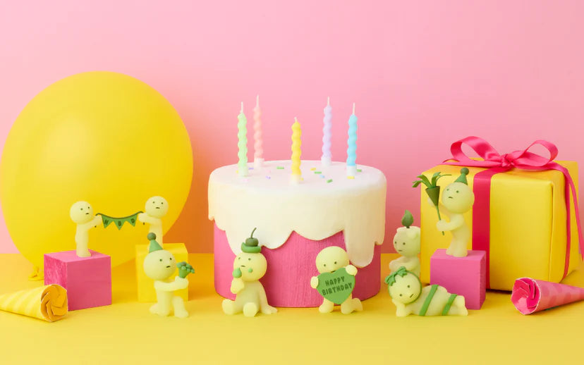 Smiski Birthday Series Glow in the Dark Blind Box Figure