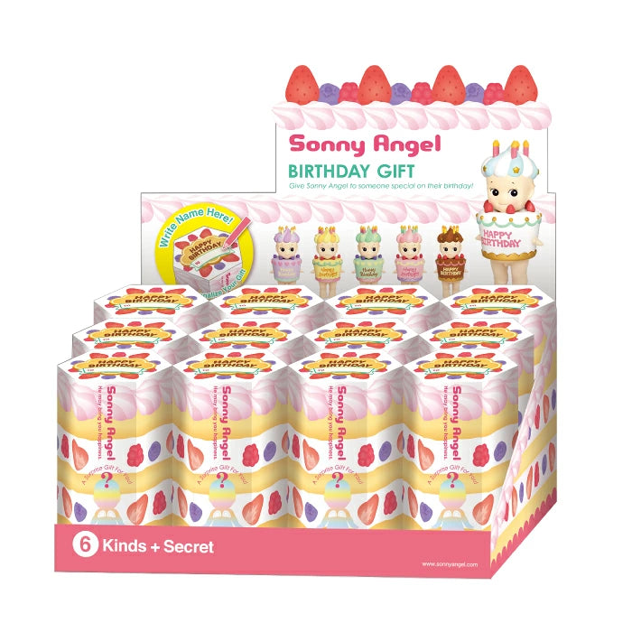 Sonny Angel BIRTHDAY GIFT Birthday Cake Blind Box Figure