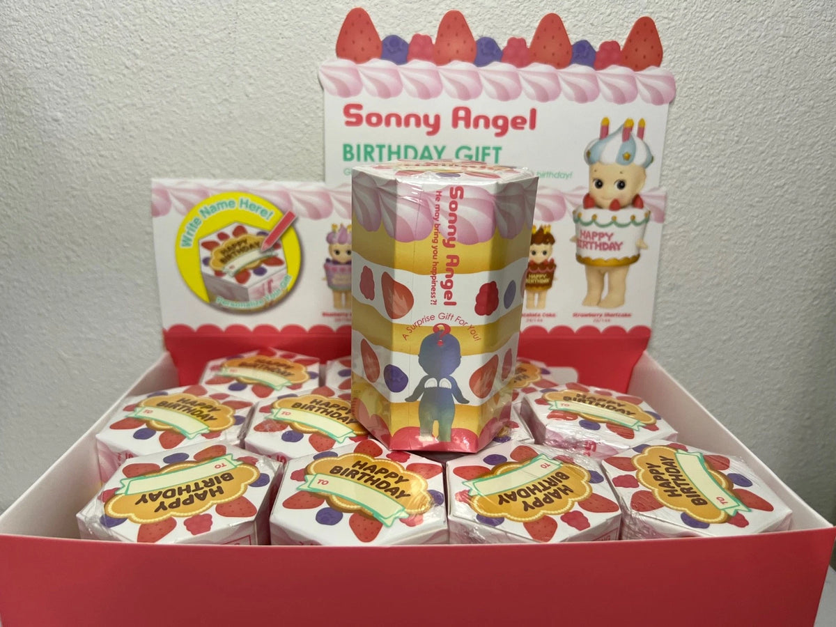 Sonny Angel BIRTHDAY GIFT Birthday Cake Blind Box Figure