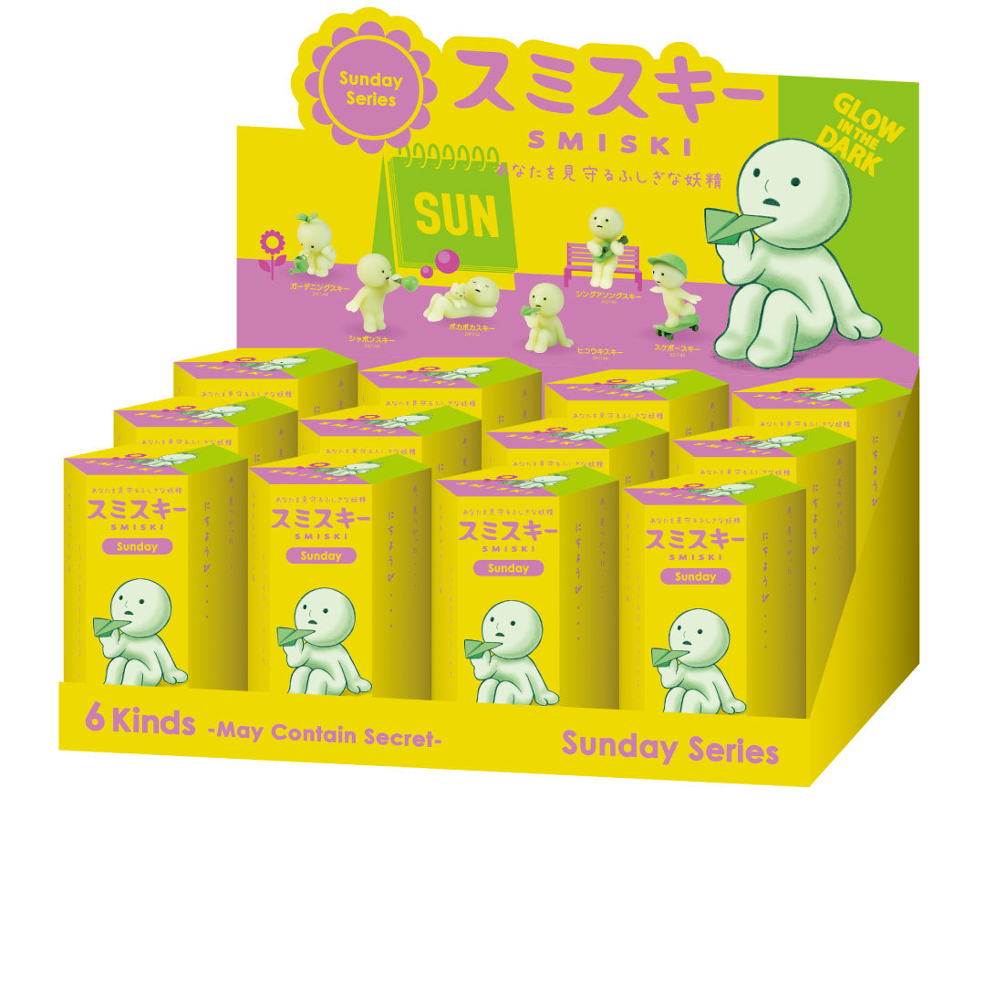 SMISKI Sunday Series Glow in the Dark Mini Figure Blind Box